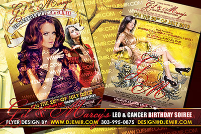 Amazing Birthday Party Flyer Design