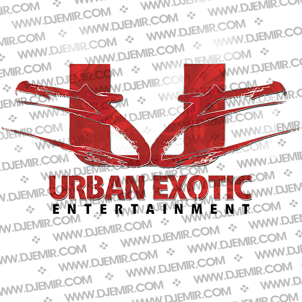 Urban Exotic Entertainment Logo design