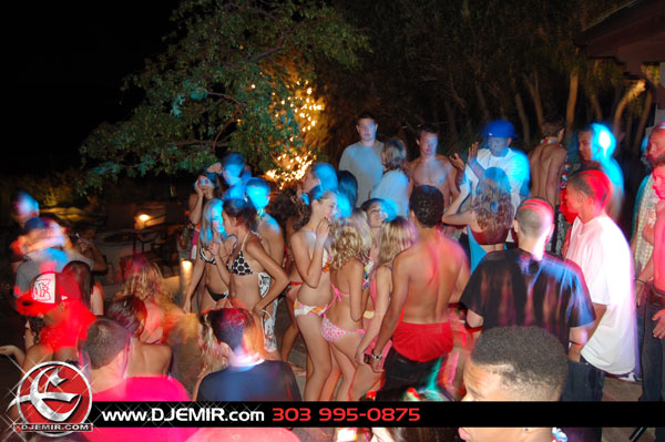 Epic Back to School Mansion Pool Party Parker Colorado at Pradera w DJ Emir