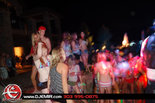 Epic Back to School Mansion Pool Party Parker Colorado at Pradera w DJ Emir