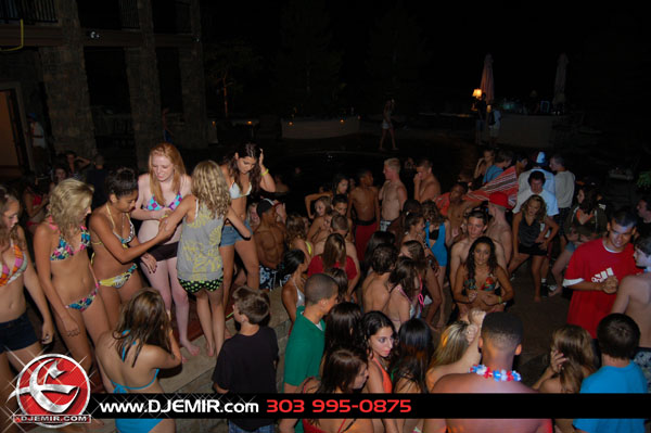 Epic Back to School Mansion Pool Party Parker Colorado at Pradera w DJ Emir