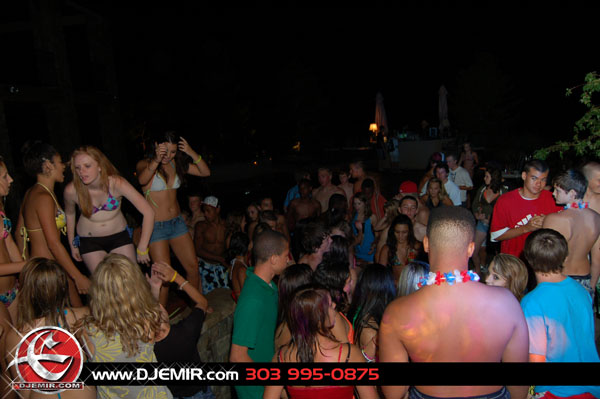 Epic Back to School Mansion Pool Party Parker Colorado at Pradera w DJ Emir