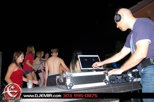 Epic Back to School Mansion Pool Party Parker Colorado at Pradera w DJ Emir