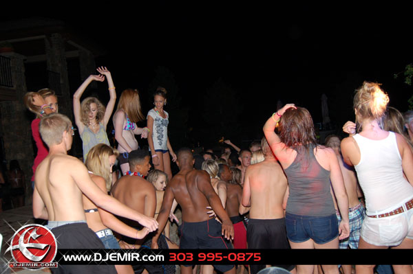 Epic Back to School Mansion Pool Party Parker Colorado at Pradera w DJ Emir