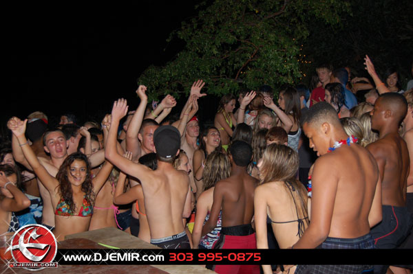 Epic Back to School Mansion Pool Party Parker Colorado at Pradera w DJ Emir