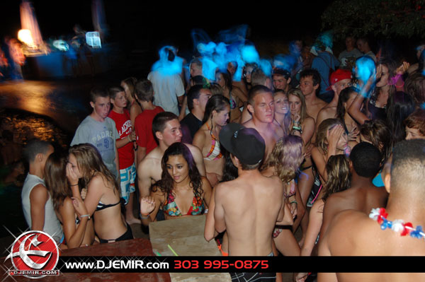 Epic Back to School Mansion Pool Party Parker Colorado at Pradera w DJ Emir