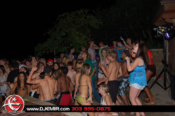 Epic Back to School Mansion Pool Party Parker Colorado at Pradera w DJ Emir