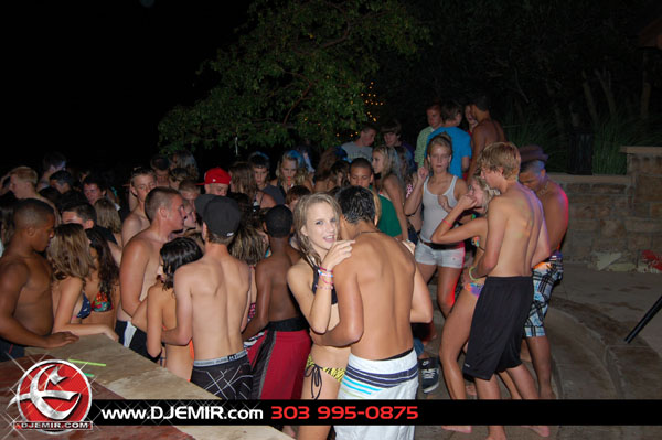 Epic Back to School Mansion Pool Party Parker Colorado at Pradera w DJ Emir