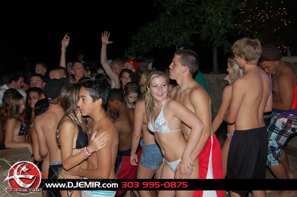 Epic Back to School Mansion Pool Party Parker Colorado at Pradera w DJ Emir