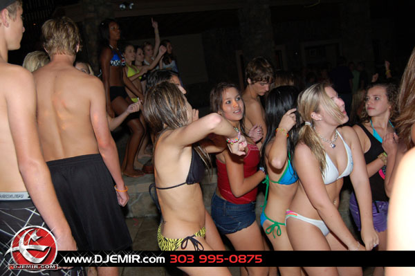 Epic Back to School Mansion Pool Party Parker Colorado at Pradera w DJ Emir