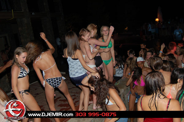 Epic Back to School Mansion Pool Party Parker Colorado at Pradera w DJ Emir