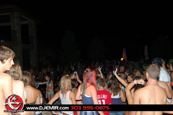 Epic Back to School Mansion Pool Party Parker Colorado at Pradera w DJ Emir