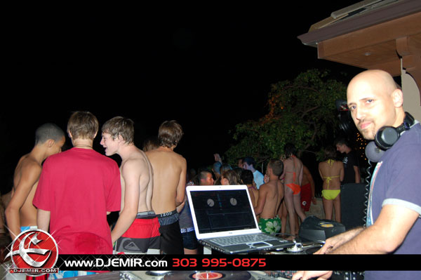 Epic Back to School Mansion Pool Party Parker Colorado at Pradera w DJ Emir