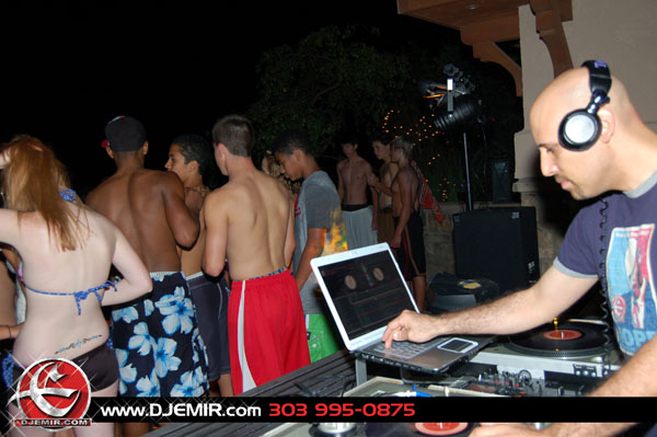 Epic Back to School Mansion Pool Party Parker Colorado at Pradera w DJ Emir