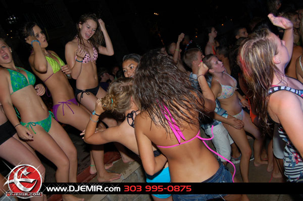 Epic Back to School Mansion Pool Party Parker Colorado at Pradera w DJ Emir