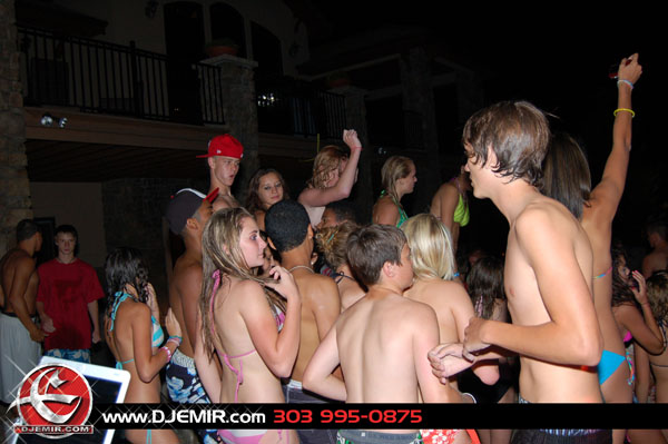 Epic Back to School Mansion Pool Party Parker Colorado at Pradera w DJ Emir