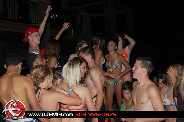 Epic Back to School Mansion Pool Party Parker Colorado at Pradera w DJ Emir