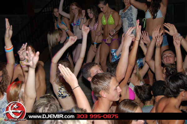 Epic Back to School Mansion Pool Party Parker Colorado at Pradera w DJ Emir