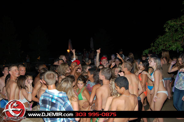 Epic Back to School Mansion Pool Party Parker Colorado at Pradera w DJ Emir