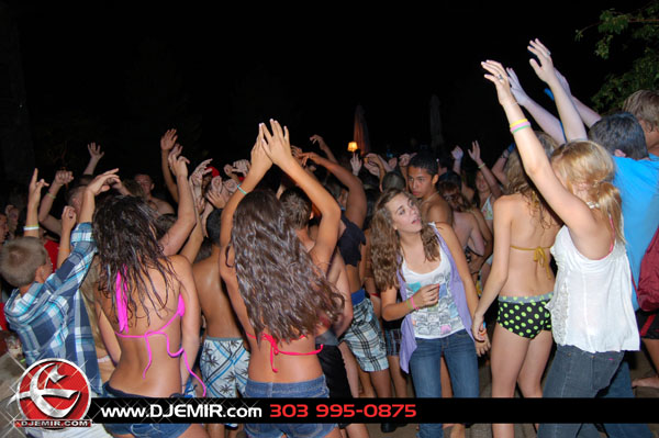 Epic Back to School Mansion Pool Party Parker Colorado at Pradera w DJ Emir