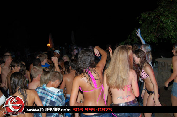 Epic Back to School Mansion Pool Party Parker Colorado at Pradera w DJ Emir