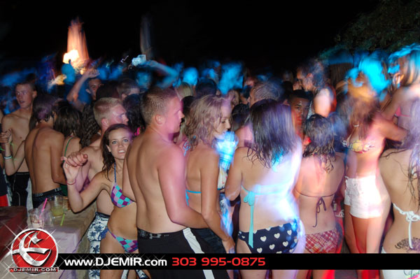 Epic Back to School Mansion Pool Party Parker Colorado at Pradera w DJ Emir