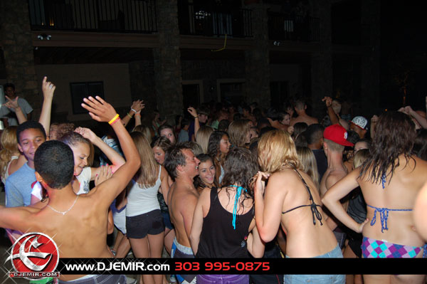 Epic Back to School Mansion Pool Party Parker Colorado at Pradera w DJ Emir