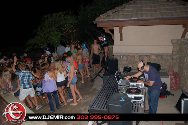 Epic Back to School Mansion Pool Party Parker Colorado at Pradera w DJ Emir