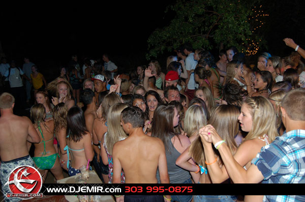 Epic Back to School Mansion Pool Party Parker Colorado at Pradera w DJ Emir