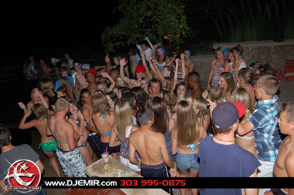 Epic Back to School Mansion Pool Party Parker Colorado at Pradera w DJ Emir