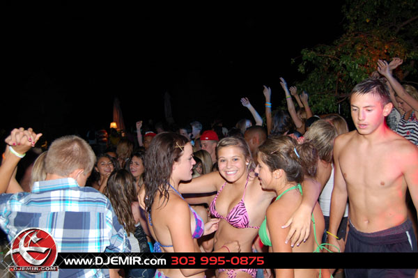 Epic Back to School Mansion Pool Party Parker Colorado at Pradera w DJ Emir