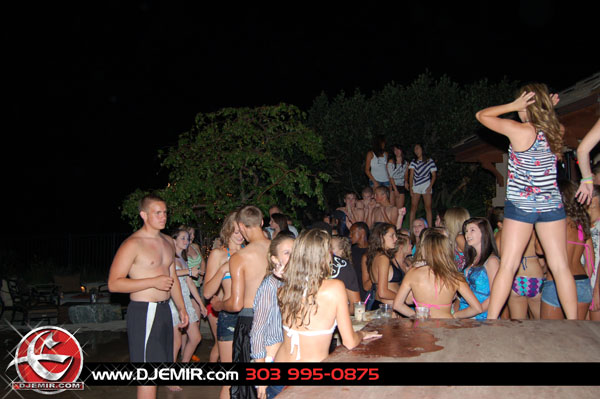 Epic Back to School Mansion Pool Party Parker Colorado at Pradera w DJ Emir