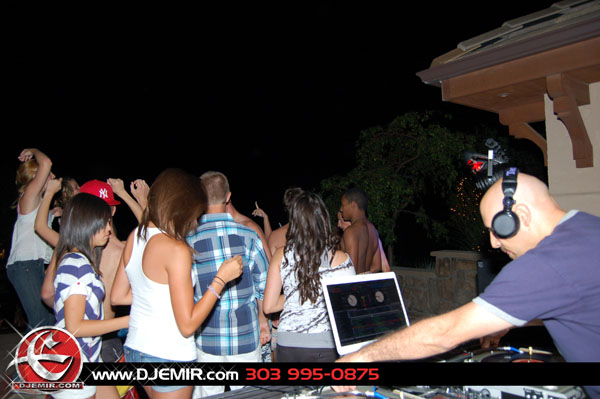 Epic Back to School Mansion Pool Party Parker Colorado at Pradera w DJ Emir