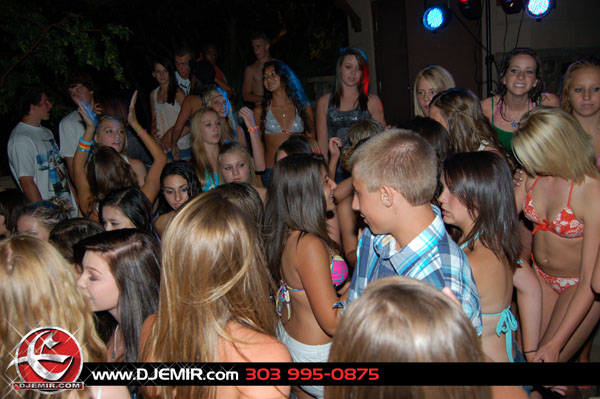 Epic Back to School Mansion Pool Party Parker Colorado at Pradera w DJ Emir