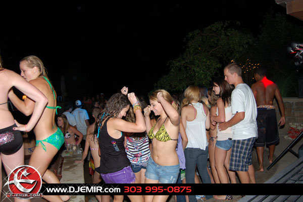 Epic Back to School Mansion Pool Party Parker Colorado at Pradera w DJ Emir