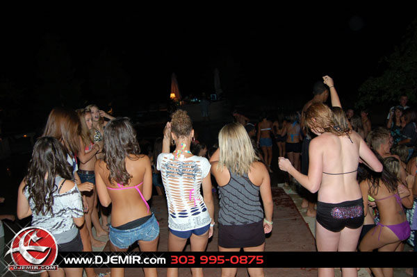 Epic Back to School Mansion Pool Party Parker Colorado at Pradera w DJ Emir