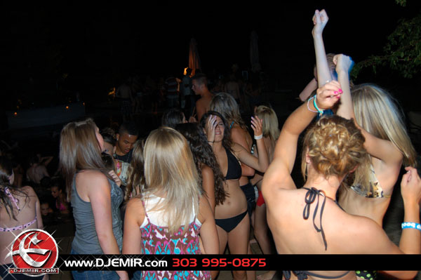 Epic Back to School Mansion Pool Party Parker Colorado at Pradera w DJ Emir