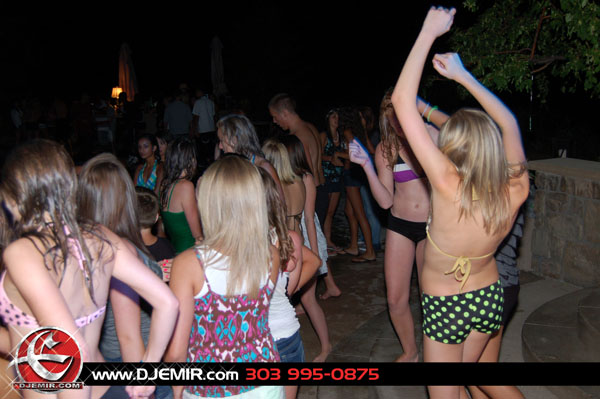 Epic Back to School Mansion Pool Party Parker Colorado at Pradera w DJ Emir