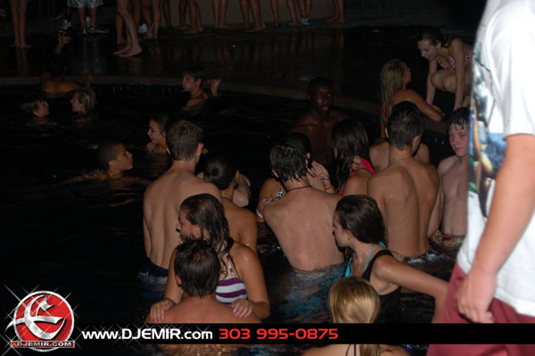 Epic Back to School Mansion Pool Party Parker Colorado at Pradera w DJ Emir