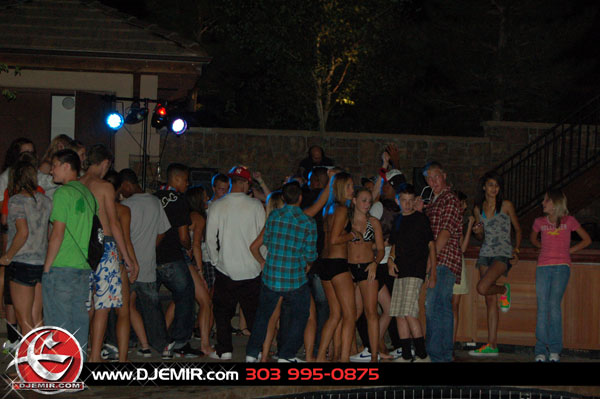 Epic Back to School Mansion Pool Party Parker Colorado at Pradera w DJ Emir