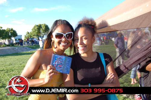 DJ Emir Mixtape Fans at Puerto Rican Day Festival Denver