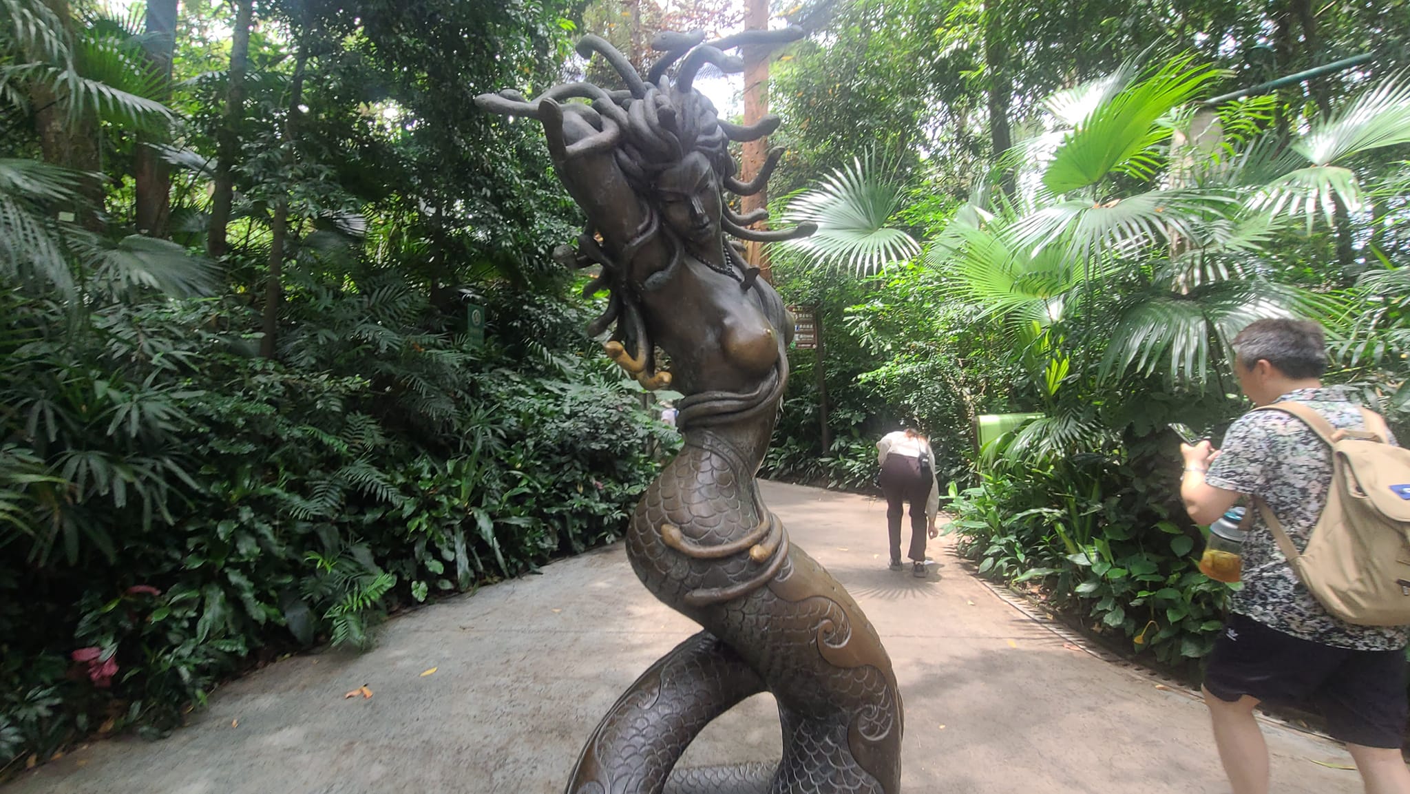 China Zoo Medusa Statue