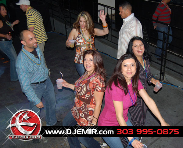 Ladies Dancing at Roxy Nightclub Denver Fat Tuesday Party